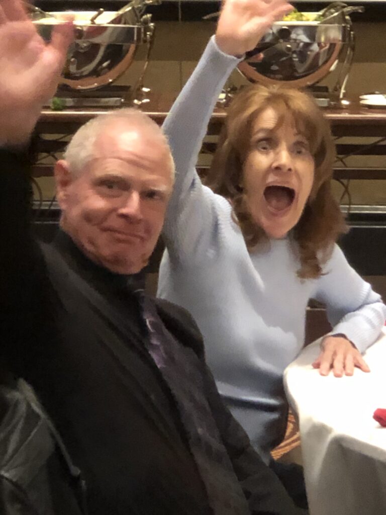 Jan a little more excited than Jim