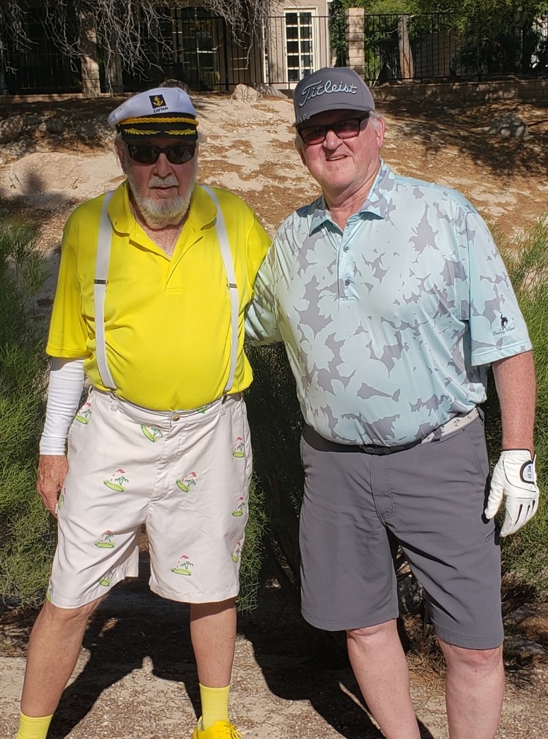 David Bradberry and his friend Roland are the winners of the 2026 Horse race.